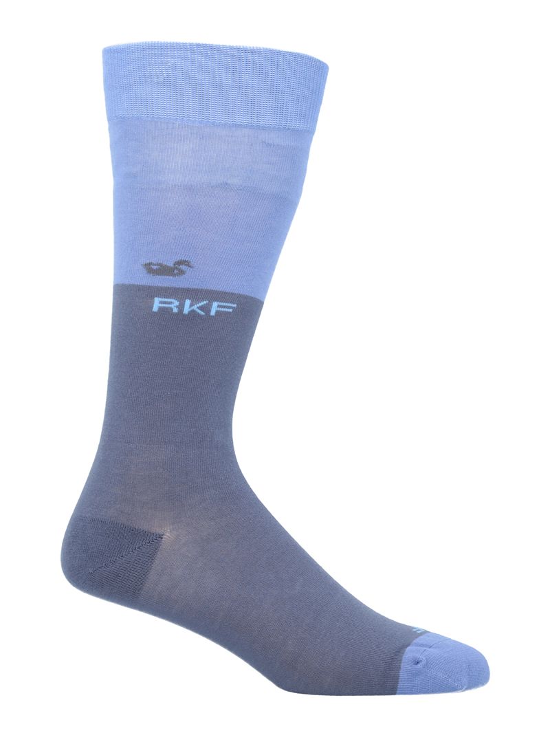 Media-Para-Hombre-Bamboo-Lg-Twocol-Azul-Rockford