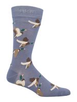 Media-Para-Hombre-Bamboo-Duck-Flight-Azul-Rockford