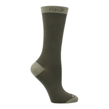 Media Para Mujer Bamboo Plain Verde Rockford