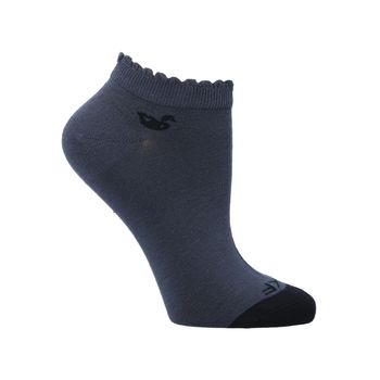 Media Para Mujer Bamboo Ped St Plain Azul Rockford