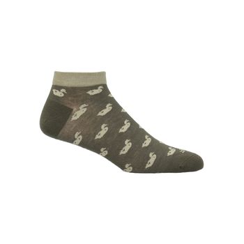 Media Para Hombre Bamboo Ped Ducks Verde Rockford