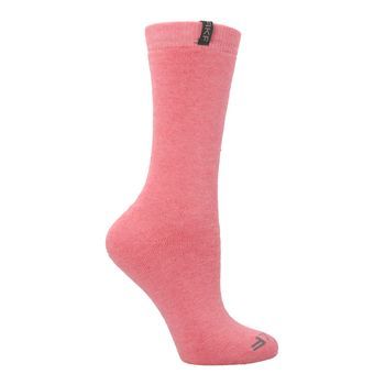 Media Para Mujer Bamboo Heavy Plain Rosado Rockford