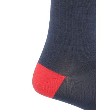 Media Para Hombre Bamboo Lg Plain Duck Azul Rockford