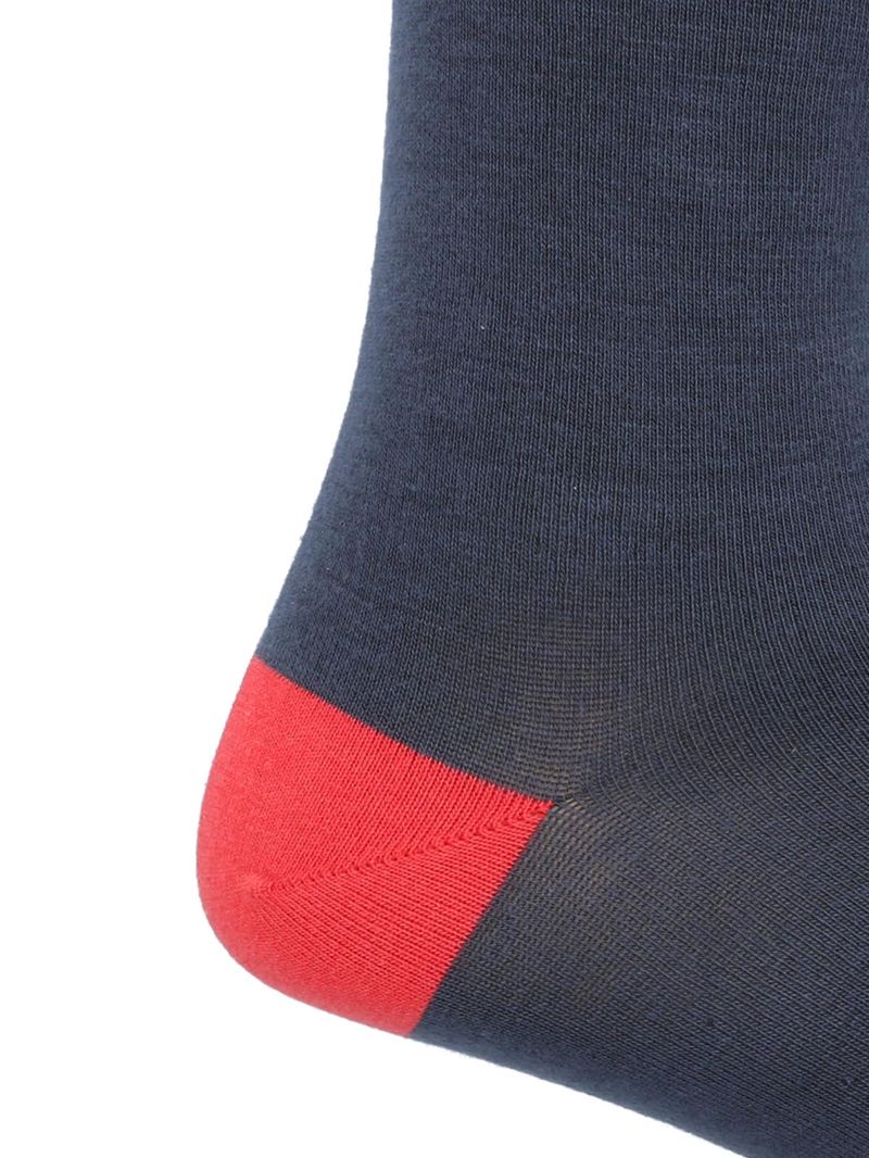 Media-Para-Hombre-Bamboo-Lg-Plain-Duck-Azul-Rockford
