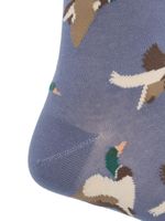 Media-Para-Hombre-Bamboo-Duck-Flight-Azul-Rockford