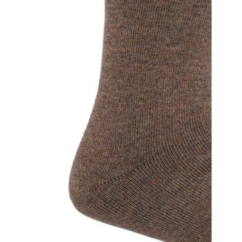 Media Para Hombre Bamboo Heavy Plain Café Rockford