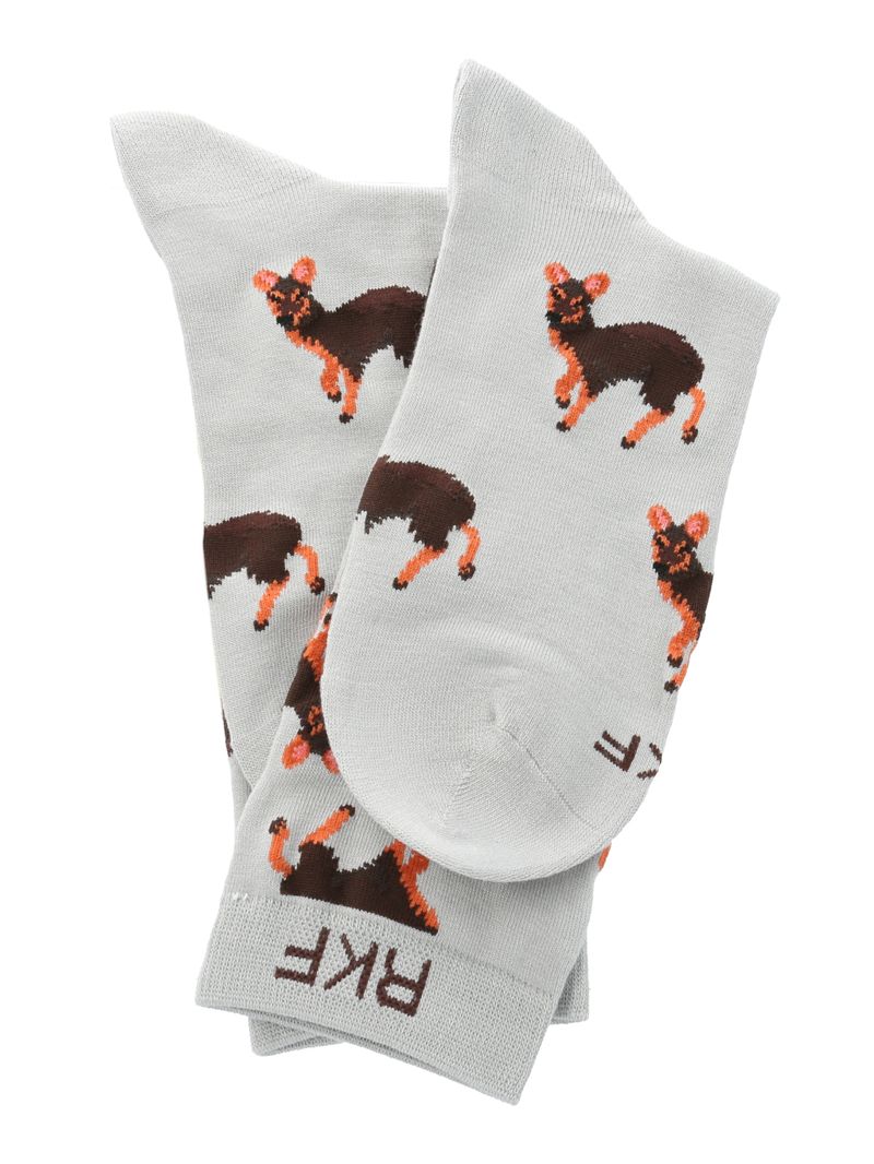 Media-Para-Mujer-Bamboo-Pudu-Gris-Rockford