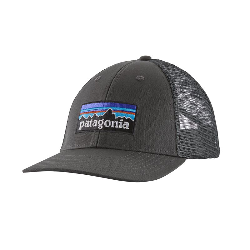 Gorro-P-6-Logo-Lopro-Trucker-Gris-Patagonia