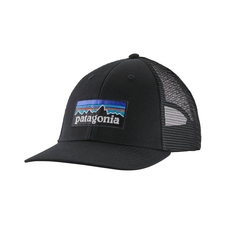 Gorro-P-6-Logo-Lopro-Trucker-Negro-Patagonia