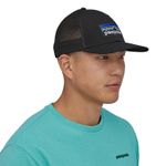 Gorro-P-6-Logo-Lopro-Trucker-Negro-Patagonia