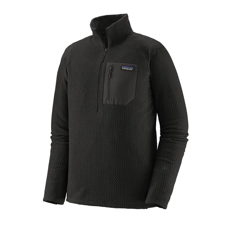 Casaca-Outdoor-Para-Hombre-R1-Air-Zip-Neck-Negro-Patagonia