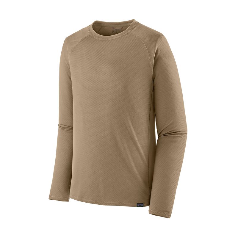 Primera-Capa-Para-Hombre-Capilene-Midweight-Crew-Gris-Patagonia