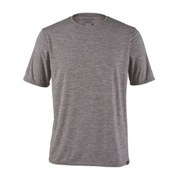 Polo M/C Para Hombre Capilene Cool Daily Gris Patagonia