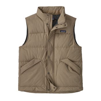 Chaleco Para Hombre Downdrift Vest Gris Patagonia