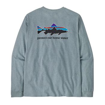 Polo M/L Outdoor Para Hombre Home Water Trout Responsibili-Tee Azul Patagonia