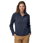 Casaca-Para-Mujer-Micro-D-1-4-Zip-Azul-Patagonia