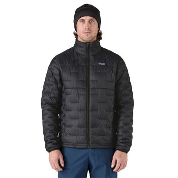 Casaca Para Hombre Micro Puff Negro Patagonia