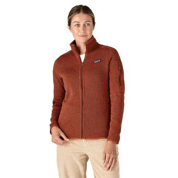 Casaca Para Mujer Better Sweater Rojo Patagonia