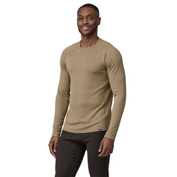 Primera Capa Para Hombre Capilene Midweight Crew Gris Patagonia