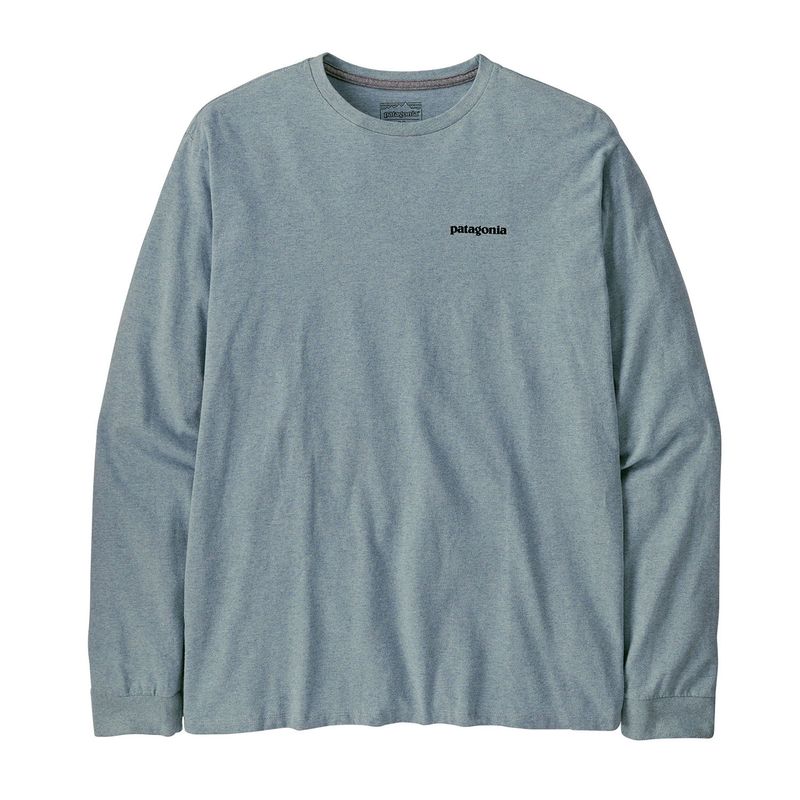 Polo-M-L-Outdoor-Para-Hombre-Home-Water-Trout-Responsibili-Tee-Azul-Patagonia