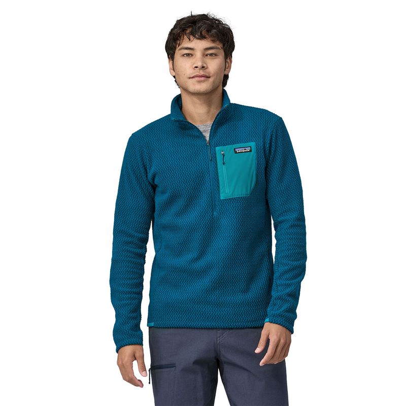 Casaca-Outdoor-Para-Hombre-R1-Air-Zip-Neck-Azul-Patagonia