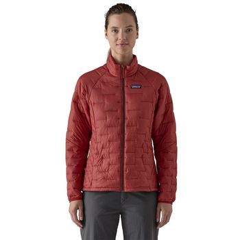 Casaca Para Mujer Micro Puff Rojo Patagonia