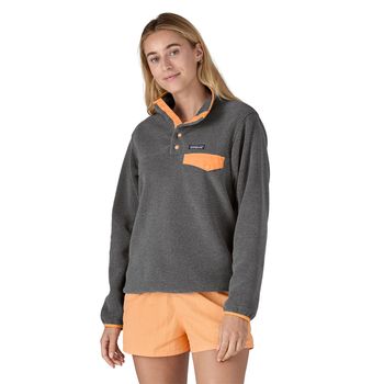 Polar Para Mujer Synchilla Snap-T Gris Patagonia