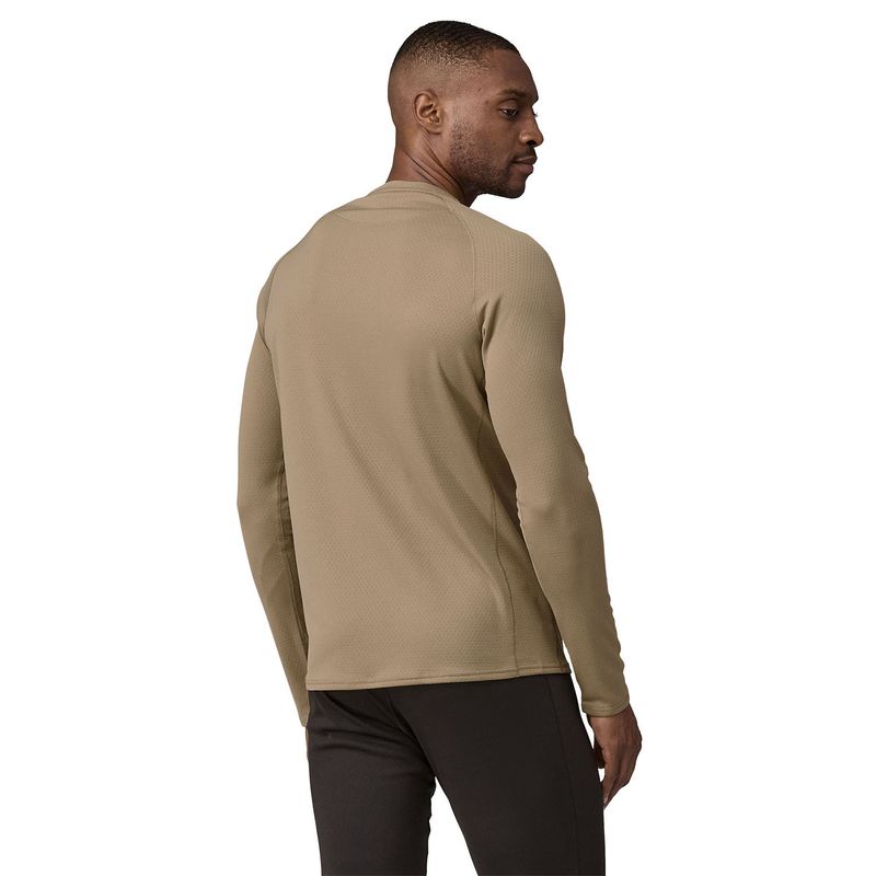 Primera-Capa-Para-Hombre-Capilene-Midweight-Crew-Gris-Patagonia
