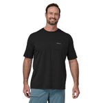 Polo-M-C-Outdoor-Para-Hombre-Logo-Ridge-Pocket-Responsibili-Tee-Negro-Patagonia