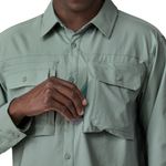 Camisa-M-L-Outdoor-Para-Hombre-Self-Guided-Sun-Shirt-Azul-Patagonia