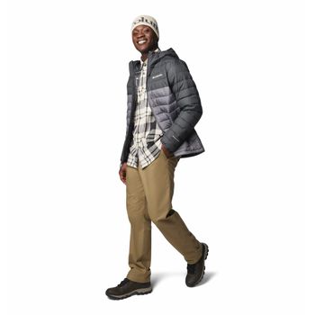 Casaca Para Hombre Sintética Con Capucha Powder Lite™ II Gris Columbia