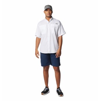 Camisa Para Hombre Manga Corta PFG Tamiami™ ll Blanco Columbia