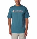 Polo-Para-Hombre-Manga-Corta-CSC-Basic-Logo™-Celeste-Columbia