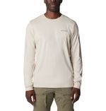 Polo-Para-Hombre-Manga-Larga-Explorers-Canyon™-Beige-Columbia