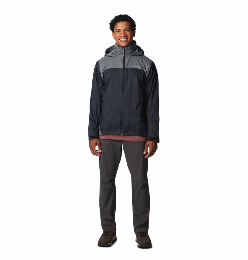 Casaca-Para-Hombre-Impermeable-Glennaker-Lake™-II-Negra-Columbia