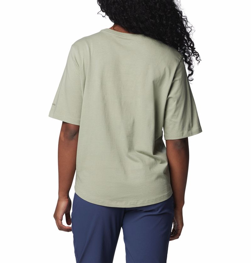 Polo-Para-Mujer-Manga-Corta-North-Cascades™-Verde-Columbia