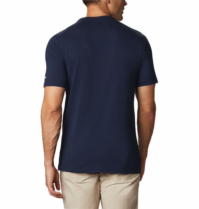 Polo-Para-Hombre-Manga-Corta-CSC-Basic-Logo™-Azul-Columbia