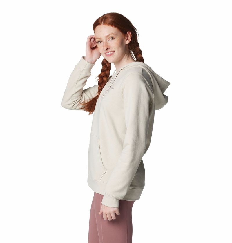 Hoodie-Para-Mujer-Con-Capucha-Columbia-Trek™-Beige-Columbia