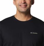 Polo-Para-Hombre-Manga-Corta-Rapid-Ridge™-Negro-Columbia