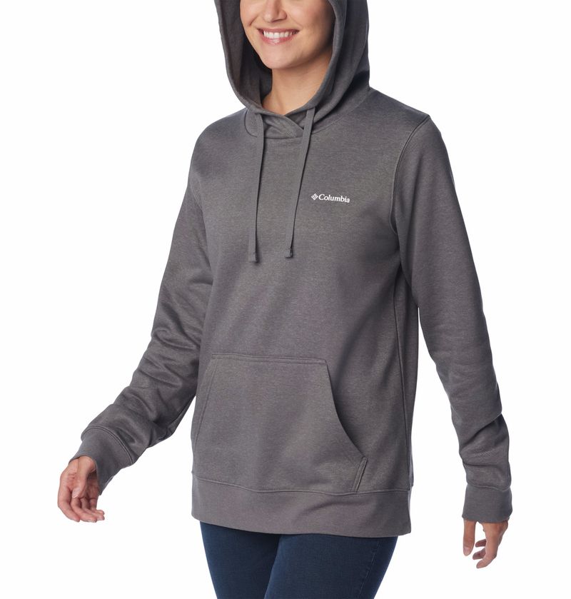 Hoodie-Para-Mujer-Con-Capucha-Columbia-Trek™-Gris-Columbia