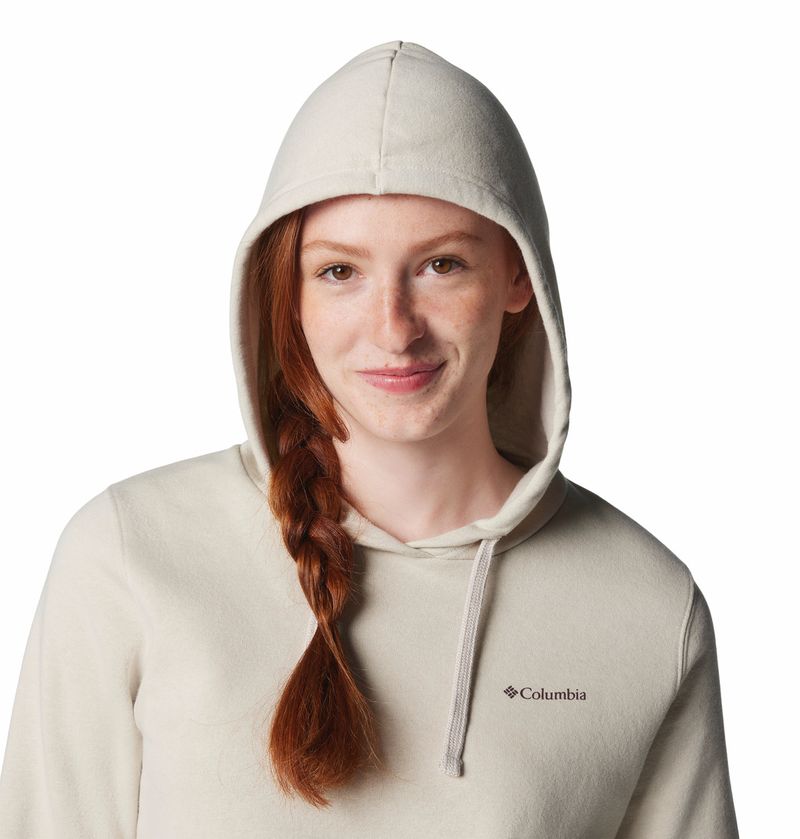 Hoodie-Para-Mujer-Con-Capucha-Columbia-Trek™-Beige-Columbia