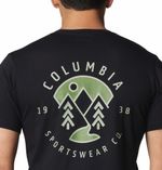 Polo-Para-Hombre-Manga-Corta-Rapid-Ridge™-Negro-Columbia