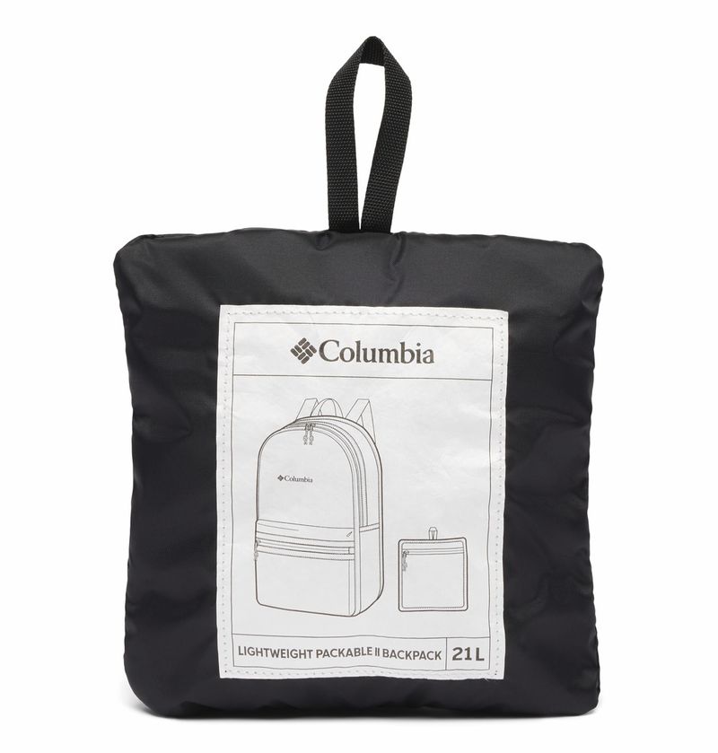 Mochila-Empacable-de-19L-Lightweight-Negro-Columbia