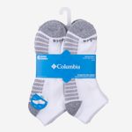 Medias-Para-Hombre-6-Pack---No-Show-Fashion-Blancas-Columbia