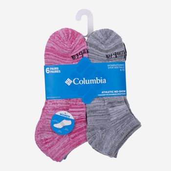 Medias Para Mujer 6 Pack - No Show Athletic Multicolor Columbia