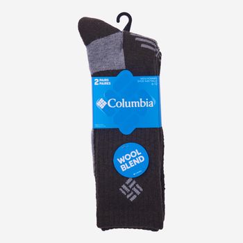 Medias Para Hombre 2 Pack Wool Crew Marrones Columbia