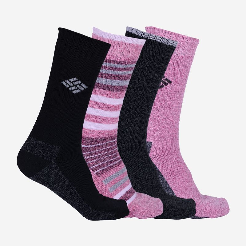 Medias-Para-Mujer-4-Pack-Moisture-Control-Stripe-Multicolor-Columbia