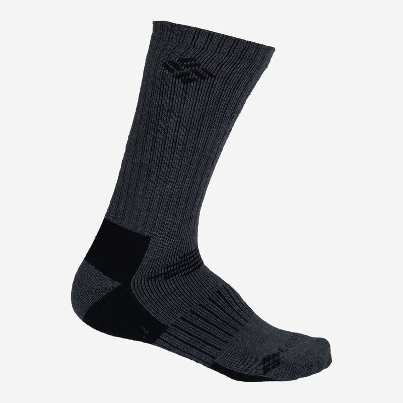 Medias-Para-Hombre-2-Pack-Wool-Crew-Grises-Columbia