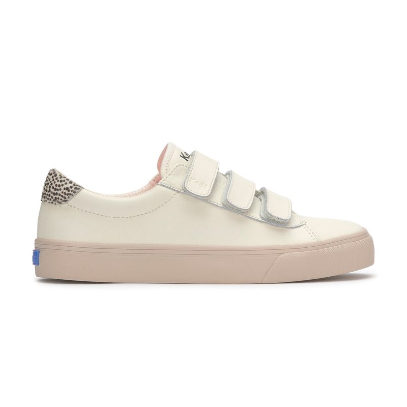 Zapatilla-Para-Mujer-Cuero-Jump-Kick-V-Calf-Hair-Heel-Fob-Beige-Keds