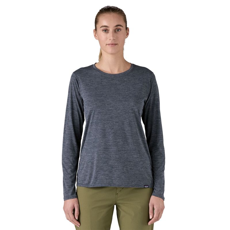 Polo-Manga-Larga-Para-Mujer-Long-Sleeved-Capilene®-Cool-Daily-Shirt-Azul-Patagonia